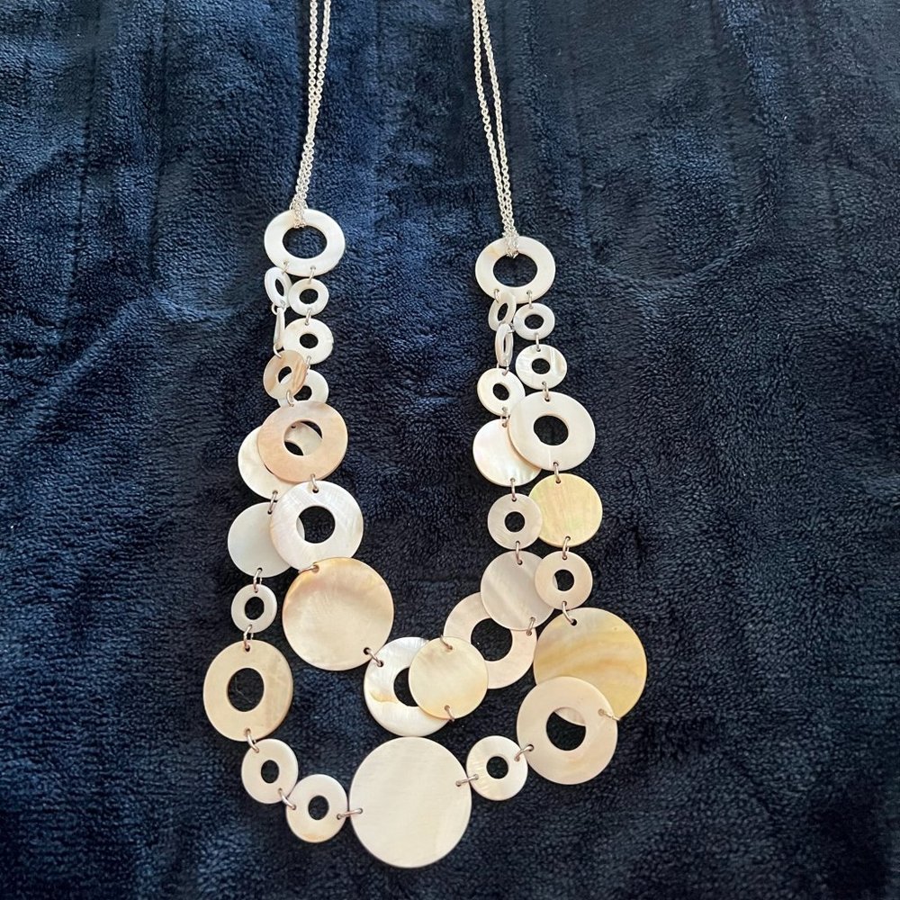 The Limited, Long, Shell Necklace - image 1